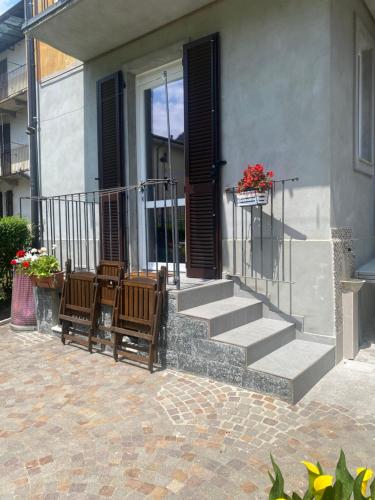Viesnīcas āriene, Luna Apartment in Cambiasca