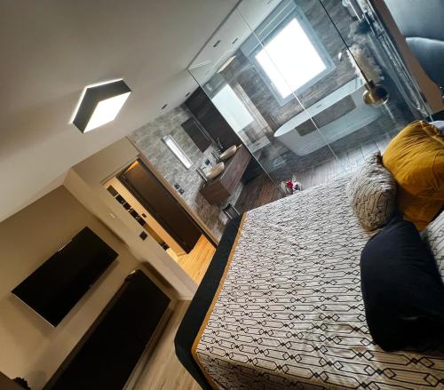 Appartement luxueux design architecte tout équipés 85m2 sur 2 niveaux plus 2 terrasses de 16m2, Marseille (fotografie 4)