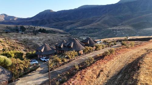 ブタブタ Liphofung cave, chalets 4つ星 シングルルーム レストラン