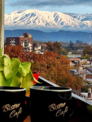 Departamento con increíble vista a la Cordillera