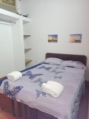 1 double bed