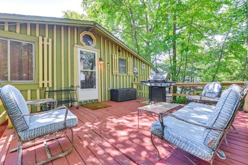 Quiet Cabin on Glen Lake with Boat Dock and Deck! - main image