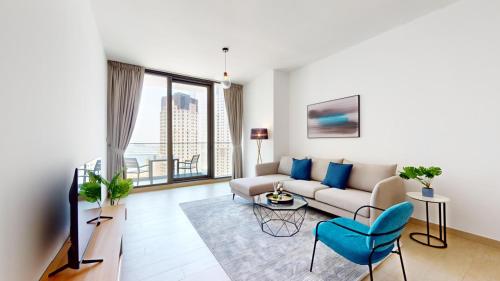 Vacationer Holiday Homes I Spacious 2 Bedroom in Marina I Steps to Tram Station, Дубай (фото 4)