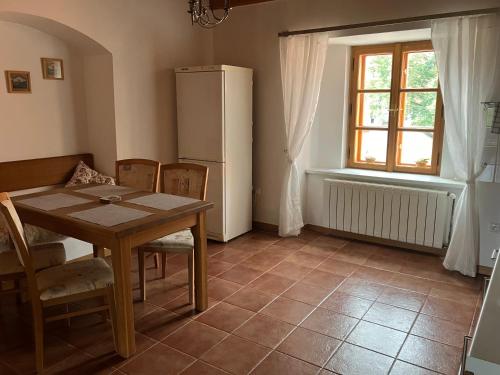 ห้องครัว, Apartmán Horní Brána (Apartman Horni Brana) in ใจกลางเมืองเตลช์
