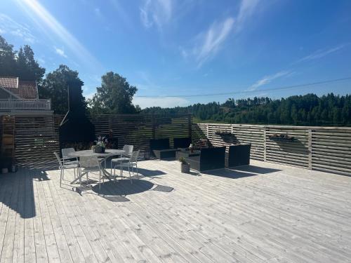 Erkély/terasz, Granby oasen in Sigtuna