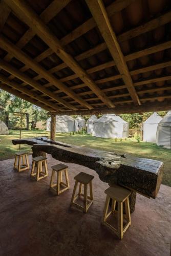 Iekārtas, Exclusivo glamping en el bosque in Chiquilistlan