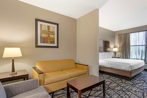 1 king bed, 1 sofa bed