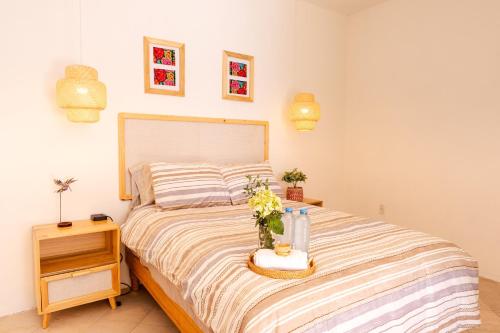 1 double bed