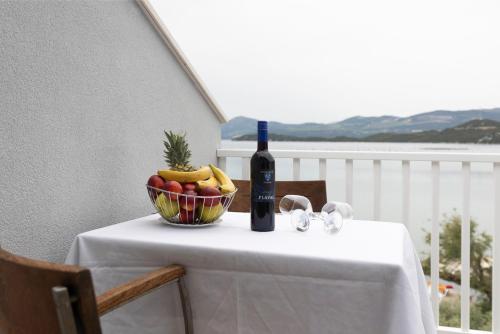 陽台/露台, Apartments by the sea Zuronja, Peljesac - 10137 in 布達加維斯