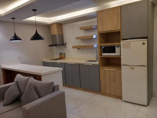 Kitchen, Vision 1 Apartment in An Naziyah