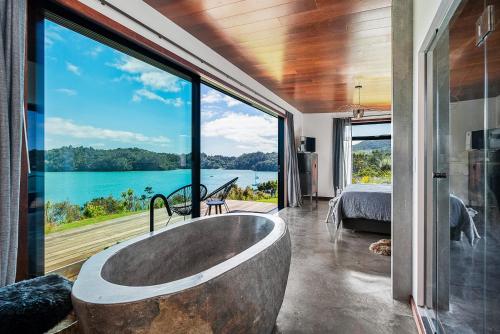 Vannas istaba, Nook Bay House in Parua Bay