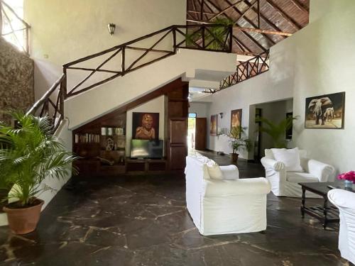 kawasan lounge/TV kongsi, Nyumba Malaika in Malindi