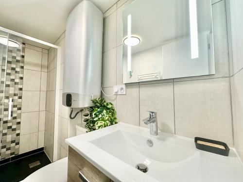 Shower, Le Populaire, cosy et lumineux near Limoges-Bellegarde Airport