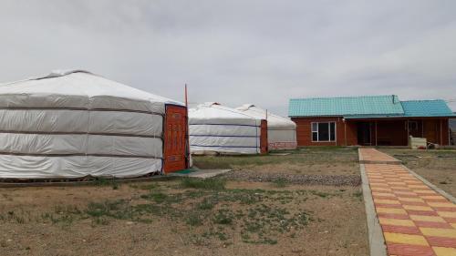 Aisana ger camp in Olgii