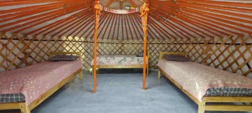 Aisana ger camp in Olgii