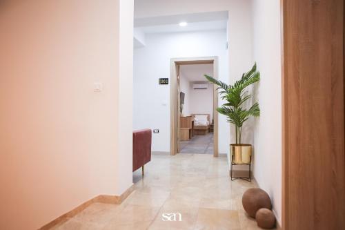 A szálláshely kívülről, Hotel San Međugorje in Sluzanj