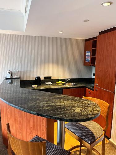 Konyha, B-Aparthotels Ambiorix near Autoworld Múzeum