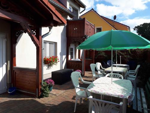 Storchenblick in Kachlin, Deutschland
