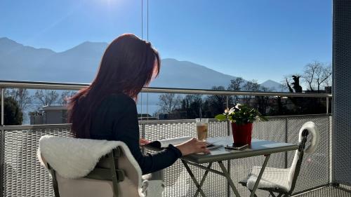 Balkon/terasa, Riva Rooms & Studios - Check-In 24hr in Minusio
