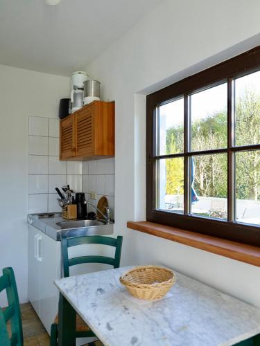 virtuve, Ferienwohnung im Hochland in Insel Hiddensee