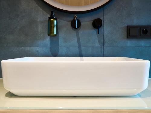 ห้องน้ำ, Kurblhof Natur Hotel Appartements in ฟอเรนวัลด์