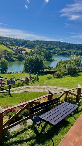 Domki Dobra Miejscówka 80 m od Jeziora Solińskigo Sauna Jacuzzi