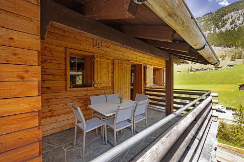 balkon/terras, Ferienhaus Wisli in Triesenberg