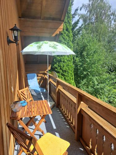 Udsigt, Ferienwohnung Bergblick in Sankt Lorenz