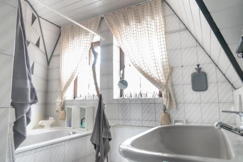 浴室, Appartement 9 Nichtraucherappartement in 科埃斯費爾德