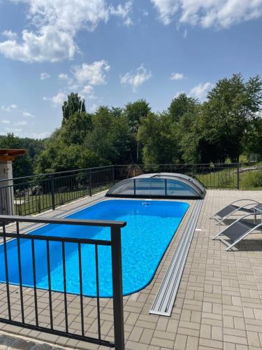 Balkons/terase, Apartmány Ořechovka Wellness (Apartmany Orechovka Wellness) in Mírová pod Kozákovem