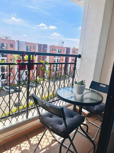 Balkons/terase, Jamundi Apartamento Estilo industrial, cerca a Cali con piscina aire acondicionado in Potrerito