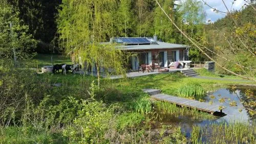 Ferienhäuser Ratsmühle, Haus am Teich in Ilmenau, Deutschland