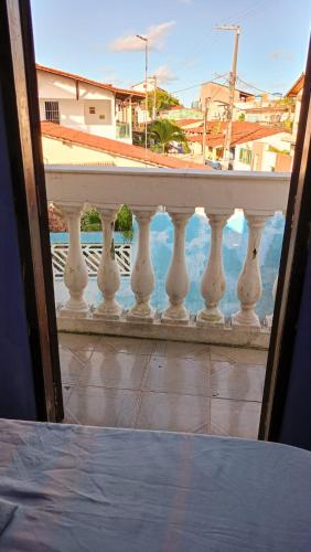 발코니/테라스, Caminhos do Mar Hostel in 포르투 데 가리냐스