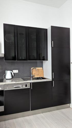 virtuve, Rheinsteig-Ferienwohnungen 5 Apartments in Kaub