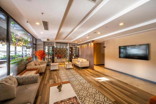 Lobby, Litros Hotel & Spa in Bayrampasa