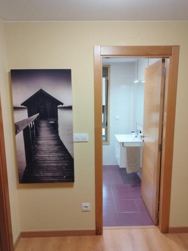 Előcsarnok, Apartamento "As Croas" Cabanas in Cabanas