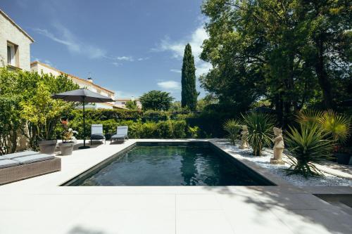 Garden, Suite and Spa la Perla Bianca in Grabels