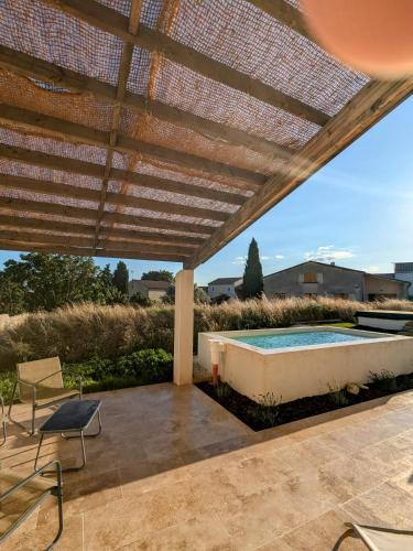 Erkély/terasz, Le studio in Grignan