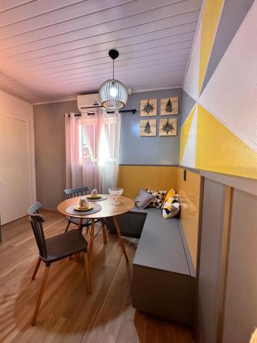 Iekārtas, La vita hospedaria studio amarelo in Nova Veneza (Santa Catarina)