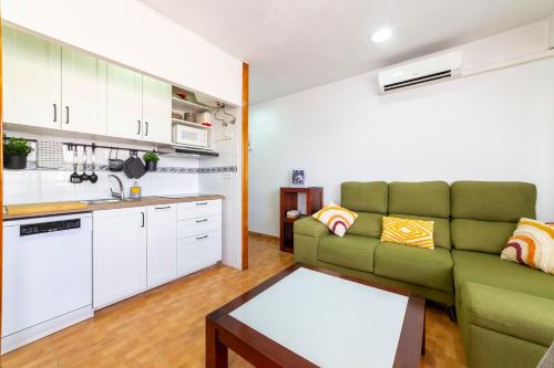 廚房, Apartamento El Cable in 波里戈諾德聖伊西德羅