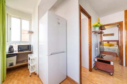 廚房, Apartamento El Cable in 波里戈諾德聖伊西德羅