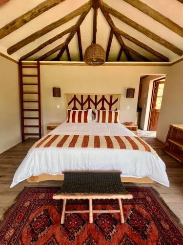 Hermosa cabana campestre con jacuzzi y lago in Cucaita