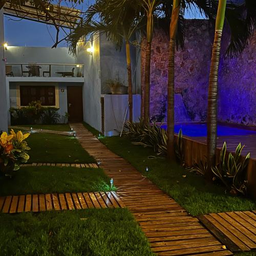 Udvendig, Hotel Maculis in Campeche
