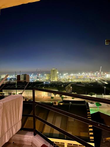 Retraite vue sur le port de Casa, Casablanca (fotografie 2)