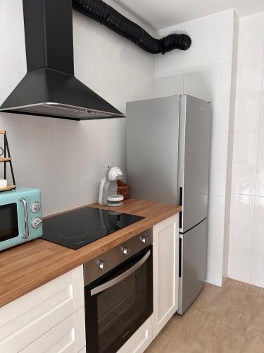 virtuve, Apartamento Estrellas de Mar in A Revolta