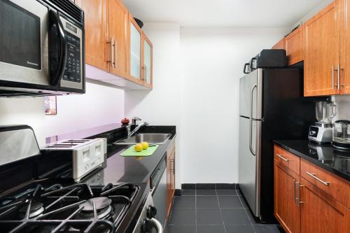 Sleek 1-Bedroom in the Financial Dsitrict, New York (Foto 9)