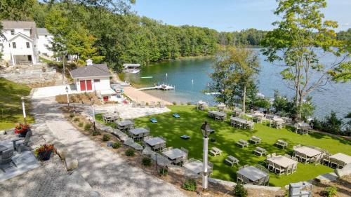 Side by Side Serenity Lakefront Homes with Infinity Pool 1833 in Kingsley, USA