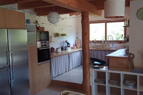 Chalet cadre montagne au pied des Ecrins in Saint-Martin-de-Queyrieres