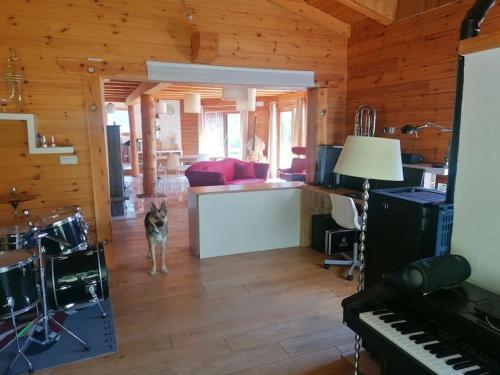 Chalet cadre montagne au pied des Ecrins in Saint-Martin-de-Queyrieres