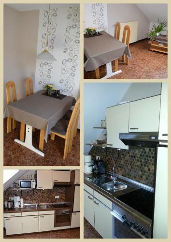 廚房, Ferienwohnung Rieka in 德爾彭